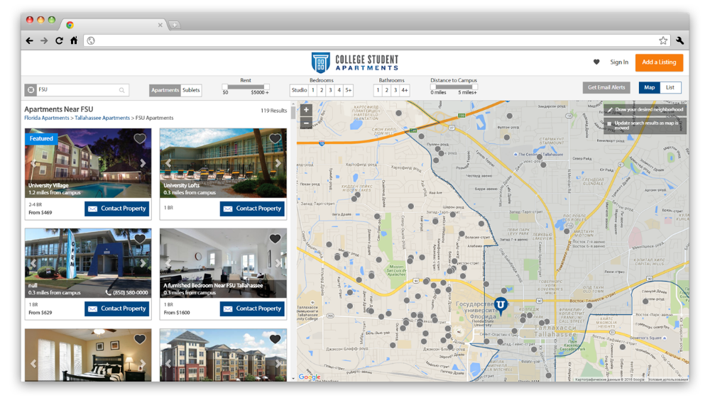 College Student Apartments — 3