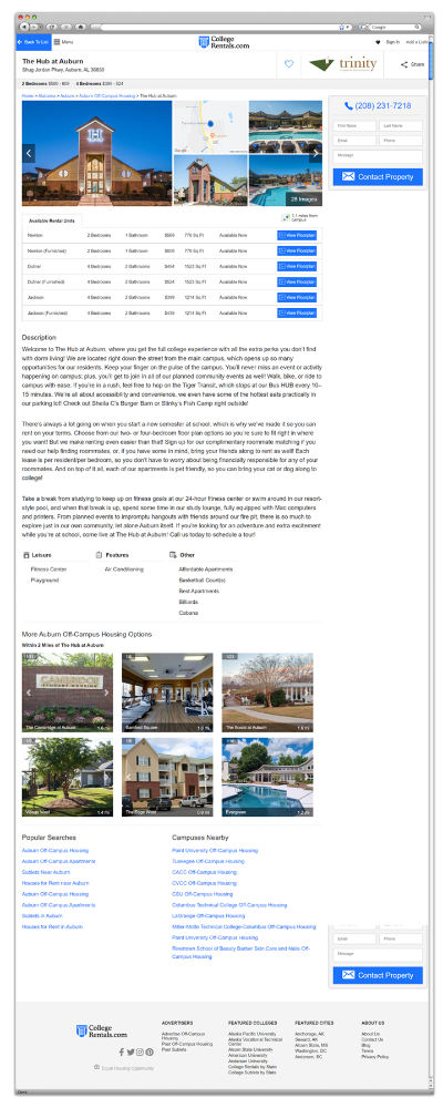 College Rentals — 3