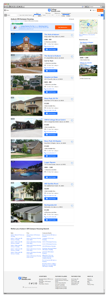 College Rentals — 2