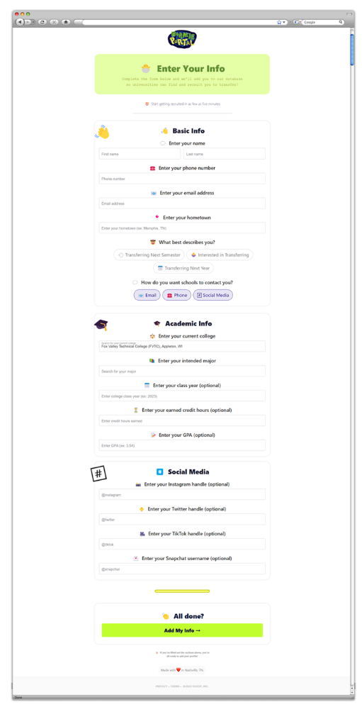 NormiePortal — 2